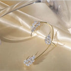 Zircon Wheat Ear Hook No Piercing
