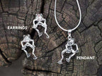 'Take It Easy' Frog Earrings