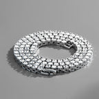 Iced Out Bling CZ Cubic Zirconia Tongue Necklace
