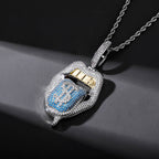Iced Out Bling CZ Cubic Zirconia Tongue Necklace