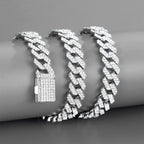 Iced Out Bling CZ Cubic Zirconia Tongue Necklace