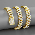 Iced Out Bling CZ Cubic Zirconia Tongue Necklace