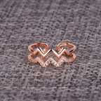 Christmas SaleTo My Daughter 'Highs and Lows' Ring