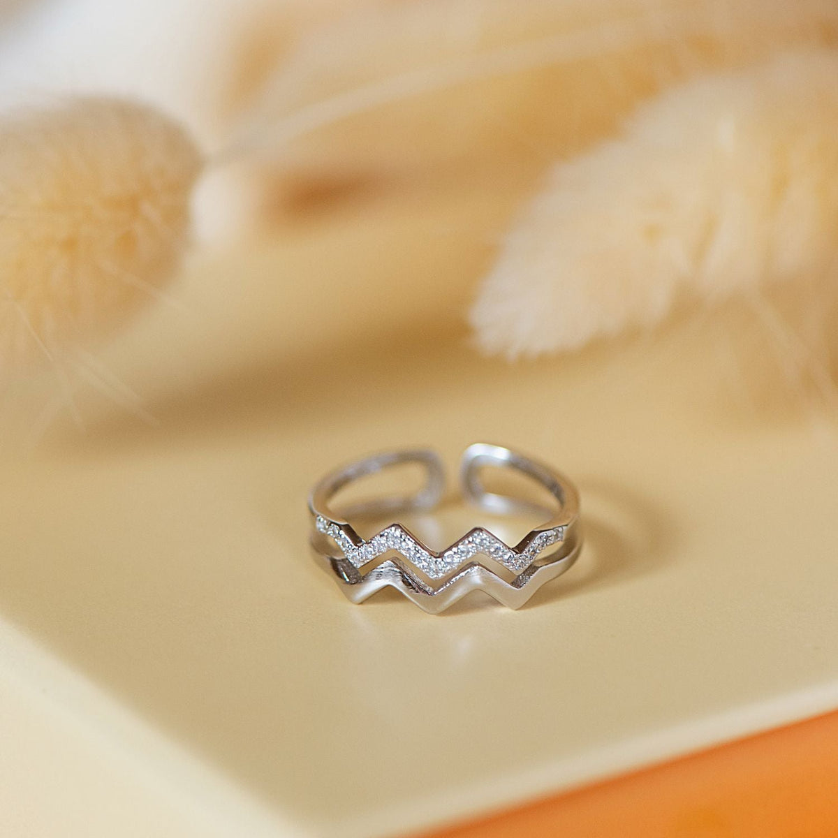 Christmas SaleTo My Daughter 'Highs and Lows' Ring