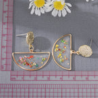 Half Round Dried Flower Ring