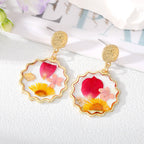 Irregular Sunshine Round Dried Flower Ring