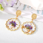 Irregular Sunshine Round Dried Flower Ring