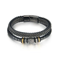 To My Son/Grandson - Double-Row Bracelet - I Will Always Be With You