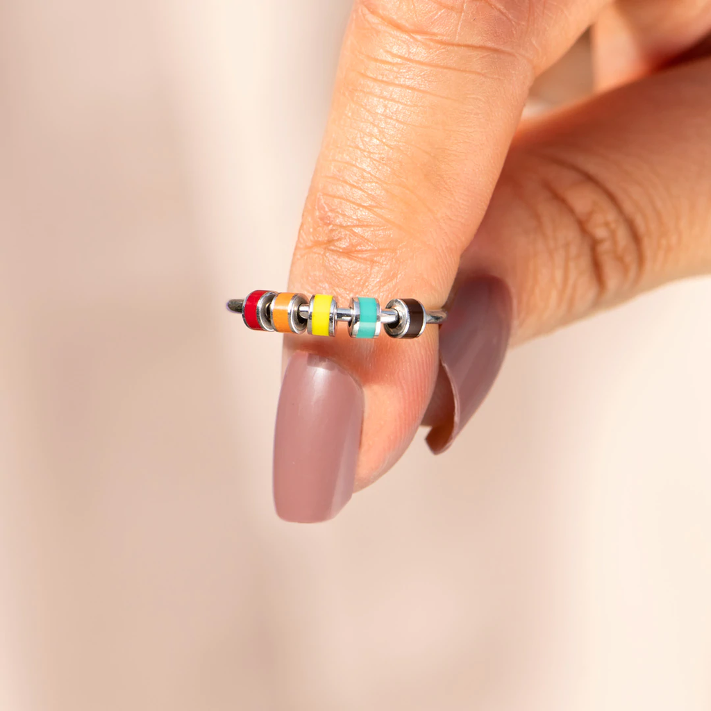 CHRISTMAS SALETo My Daughter - Beaded Fidget Ring