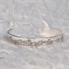 For Love - To My Smokin' Hot Woman Wave Cuff Bracelet