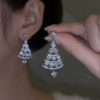 Shiny Christmas Tree Earrings | Perfect Gift