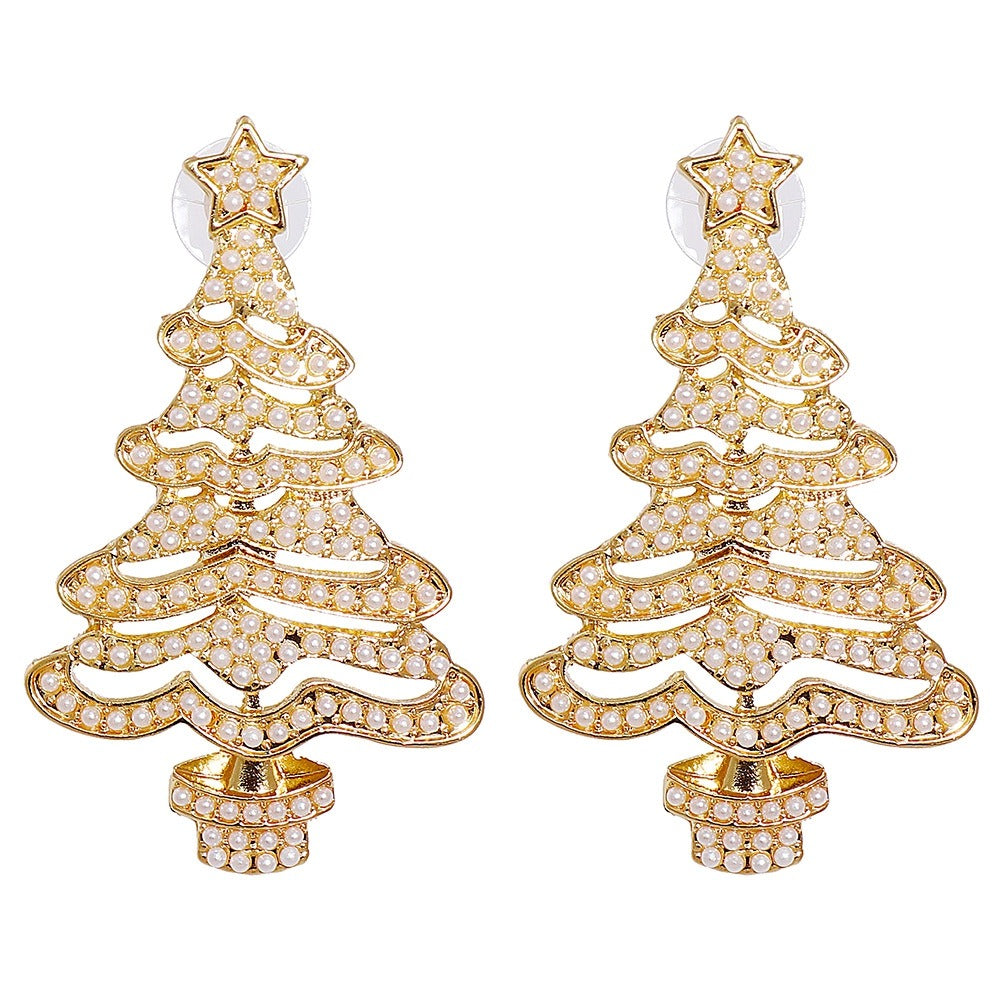 Shiny Christmas Tree Earrings | Perfect Gift