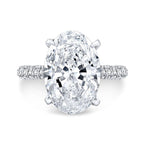 The Ring of Your Dreams - Oval Solitaire Moissanite Ring