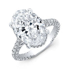 The Ring of Your Dreams - Oval Solitaire Moissanite Ring