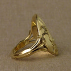 Hummingbird Flower Ring
