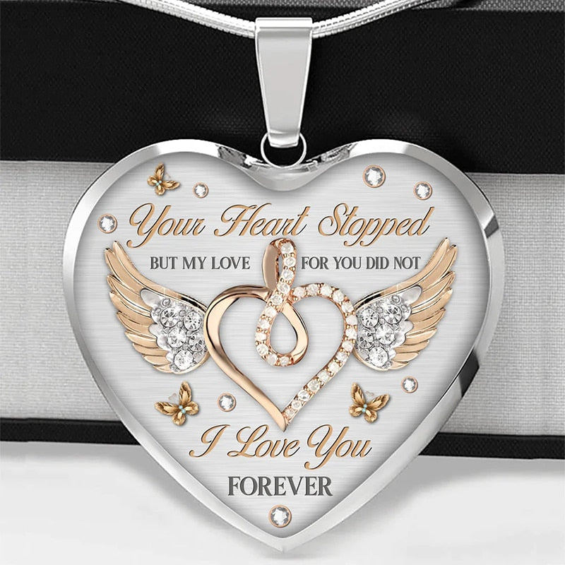 Hide My Tears | My Heart Stopped - Necklace