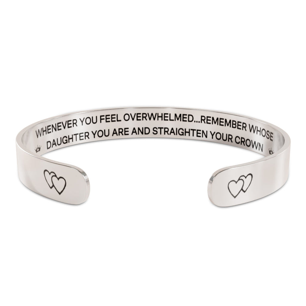 To My Daughter Encouragement Necklace