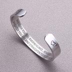 To My Daughter Encouragement Necklace