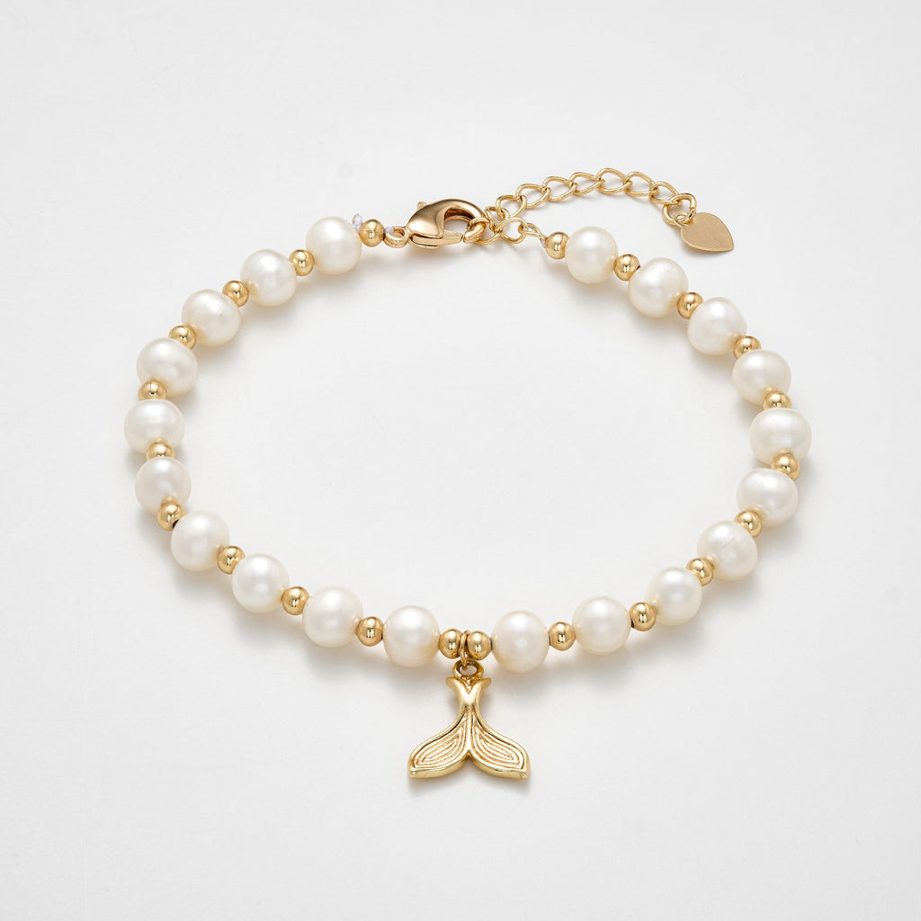 Freshwater Pearl Mermaid Bracelet