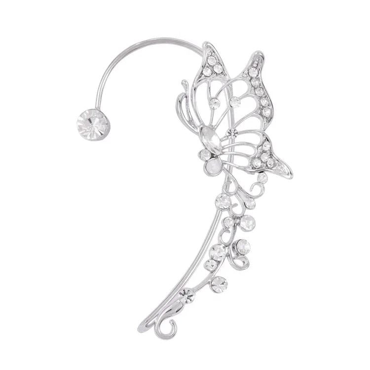 Hollow Butterfly Style Zircon Earrings
