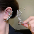 Hollow Butterfly Style Zircon Earrings