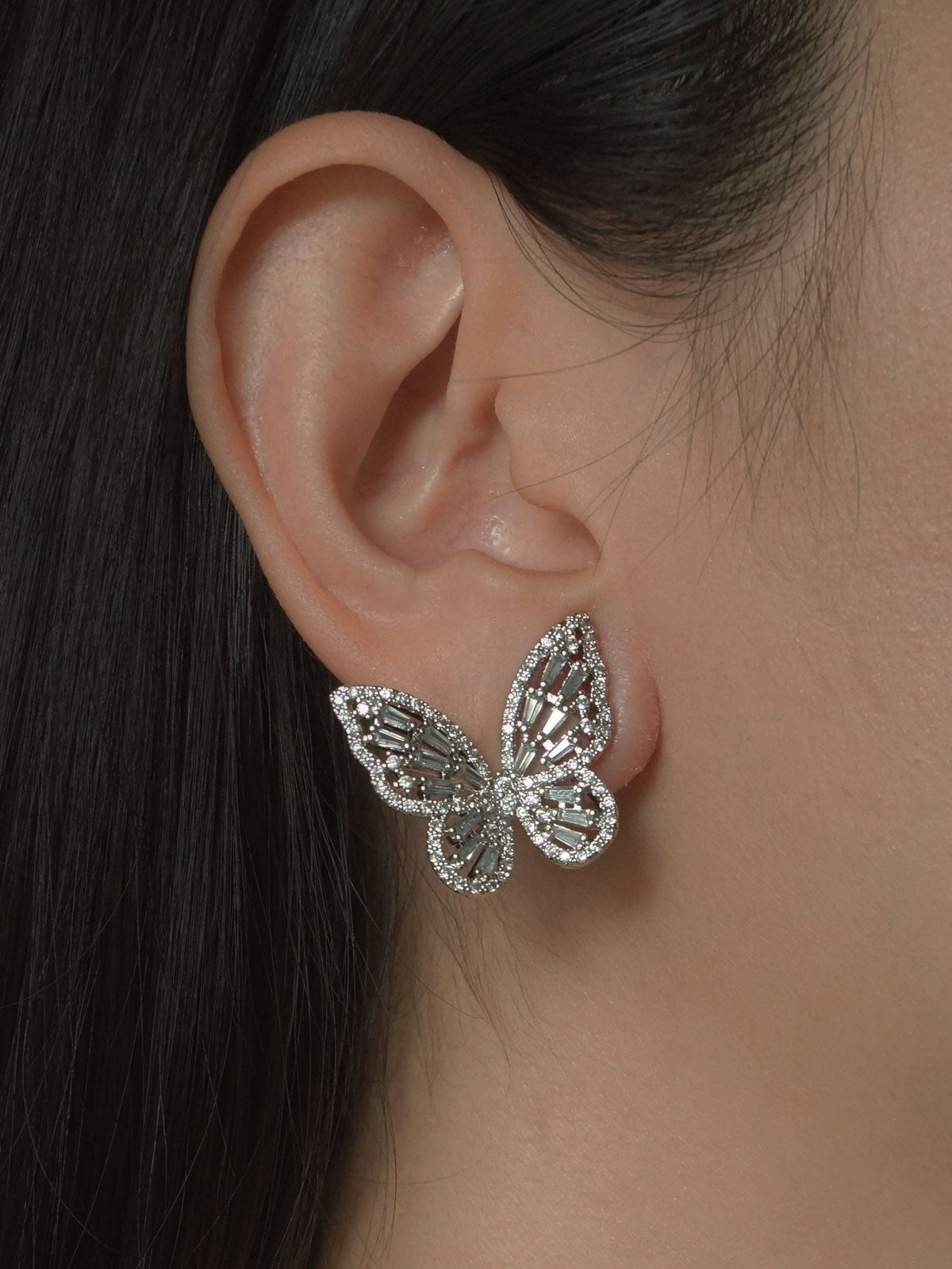 Butterfly Cubic Zirconia Jewelry