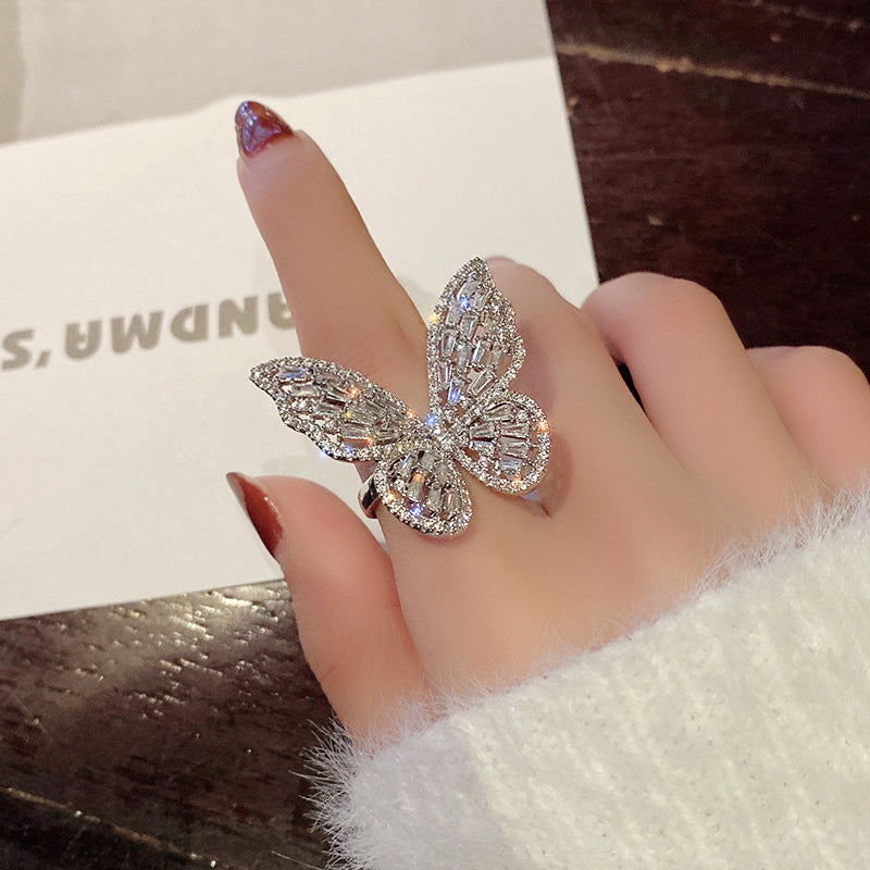 Butterfly Cubic Zirconia Jewelry