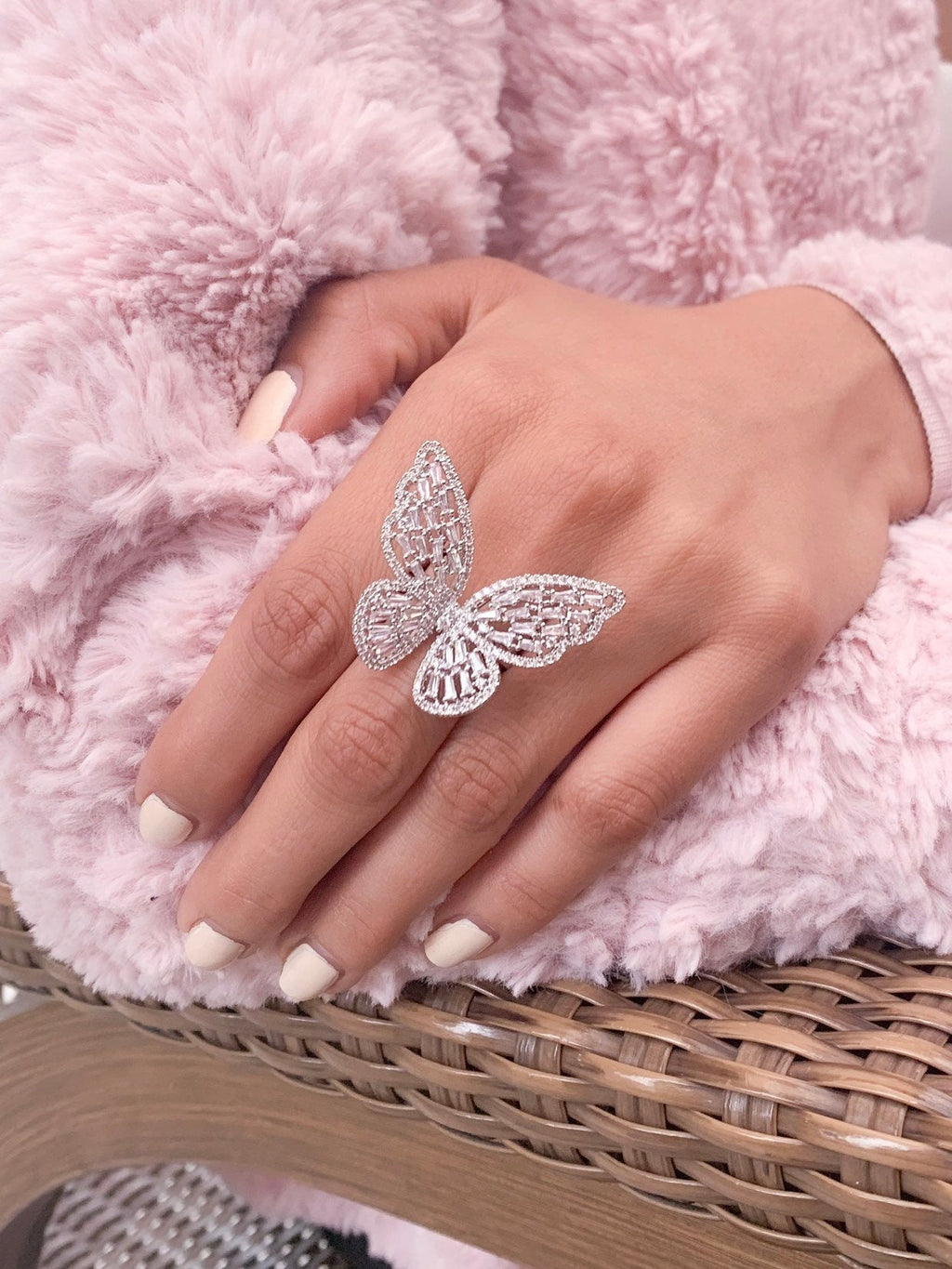 Butterfly Cubic Zirconia Jewelry