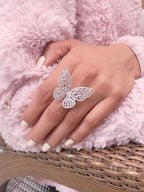 Butterfly Cubic Zirconia Jewelry