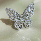 Butterfly Cubic Zirconia Jewelry