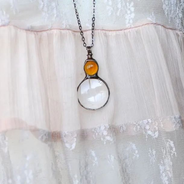 Nostalgic Loupe Necklace | Perfect Gift