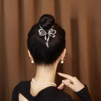 Bow Shiny Hairpin