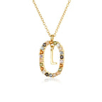 Diamond Alphabet Necklace - Define It By You
