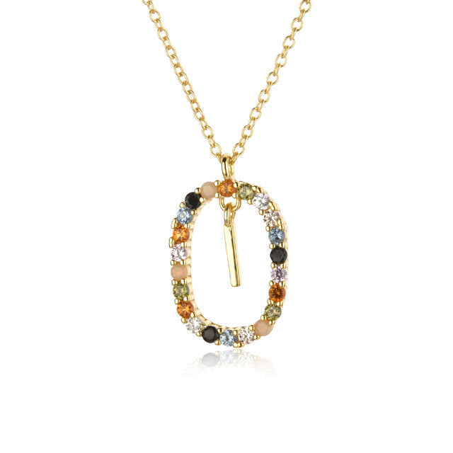 Diamond Alphabet Necklace - Define It By You