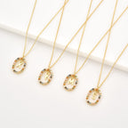 Diamond Alphabet Necklace - Define It By You