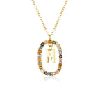 Diamond Alphabet Necklace - Define It By You