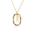 Diamond Alphabet Necklace - Define It By You