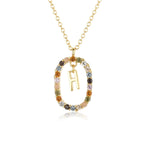 Diamond Alphabet Necklace - Define It By You