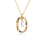 Diamond Alphabet Necklace - Define It By You