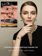 Emerald Jewelry Set