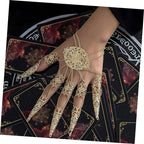 Gothic Glove Metal Cutout Bracele