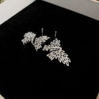 Sparkling Butterfly Zircon Earrings