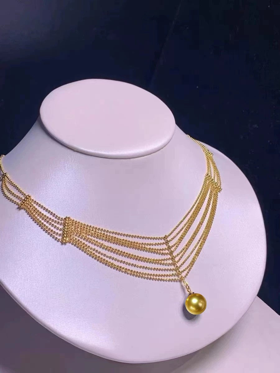 Liora Necklace | 24k Gold Plated