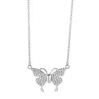 Magnetic Clasp Butterfly Necklace