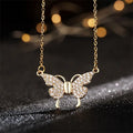 Magnetic Clasp Butterfly Necklace
