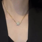 Magnetic Star Patchwork Necklace