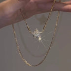 Magnetic Star Patchwork Necklace