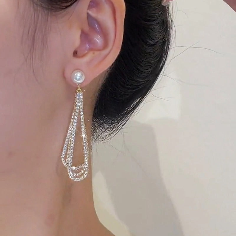 Preal Drop Chain Earrings