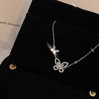 Sparkling Fantasy Butterfly Necklace