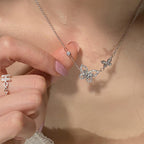Sparkling Fantasy Butterfly Necklace